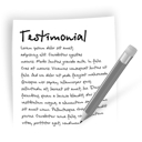 testimonial